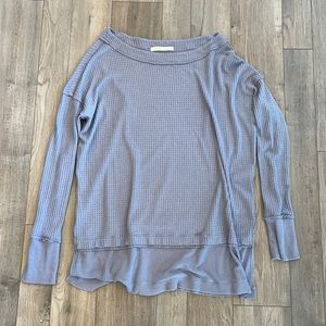 Free People Thermal Knit Tunic Top